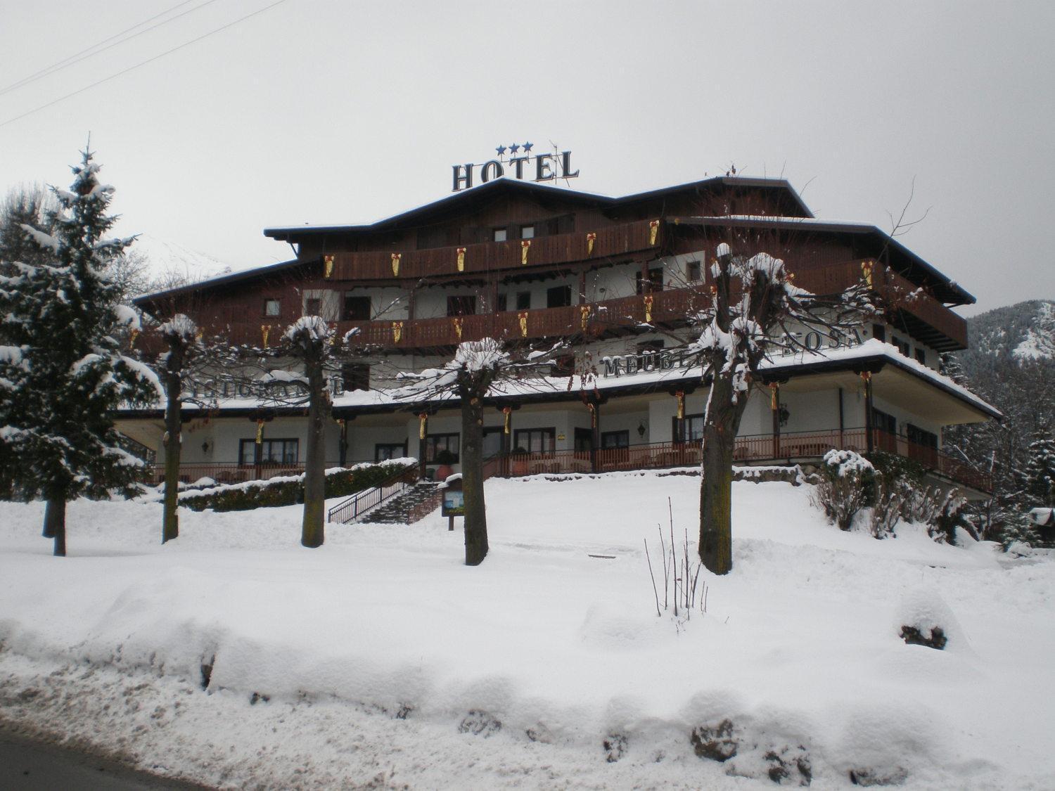 Hotel Residence La Rosa Castione della Presolana Eksteriør billede